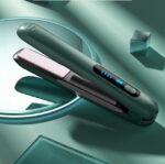 Lisseur sans fil Mini 2 en 1 avec rouleau USB 5000mAh Max 200 degrés, boucleur portable sans fil, 4 niveaux – Image 7