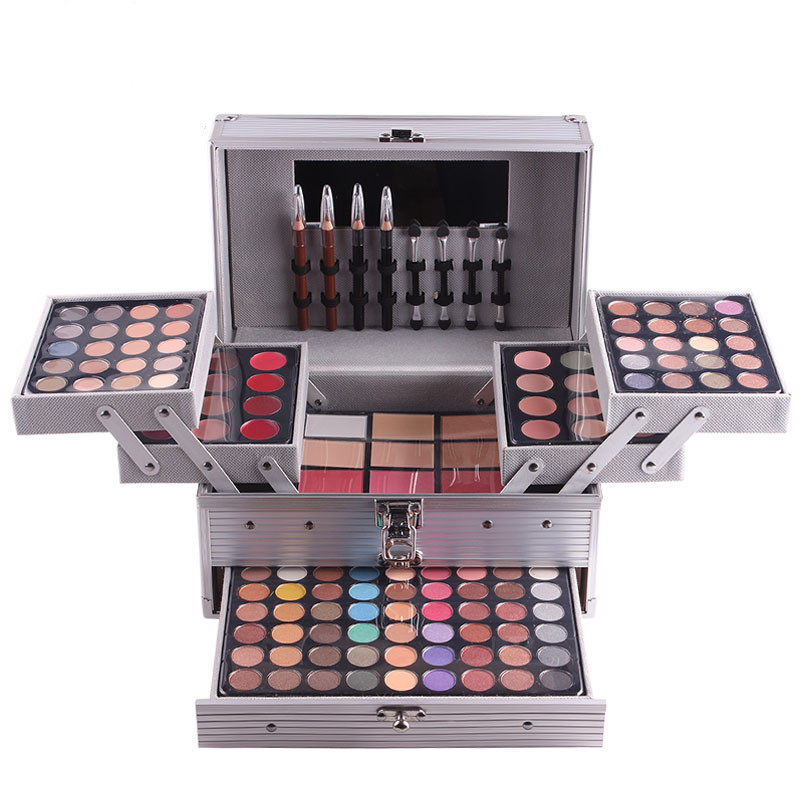 4a83b53f-ca8a-4211-a370-0118b2163895.jpg Kit de maquillage multifonctionnel spécial pour maquilleuse, palette d'ombres à paupières – Image 1
