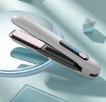 Lisseur sans fil Mini 2 en 1 avec rouleau USB 5000mAh Max 200 degrés, boucleur portable sans fil, 4 niveaux – Image 4
