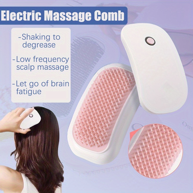 a3ffbdae-6397-4d73-8b71-6dcd3ec3c73e.jpg Peigne capillaire portable, peigne de massage électrique – Image 1