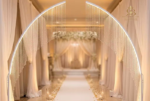 Location Arche Lumineuse LED Élégance Perles – Décor Prestigieux pour Mariage & Événement – Image 2
