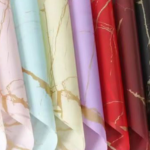 Papier Cadeau Marbré Belle Fleure – Chic, Moderne & Lumineux