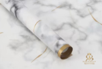 Papier Cadeau Marbre Luxe Belle Fleure – Emballage Chic & Raffiné – Image 6