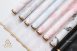 Papier Cadeau Marbre Luxe Belle Fleure – Emballage Chic & Raffiné – Image 8